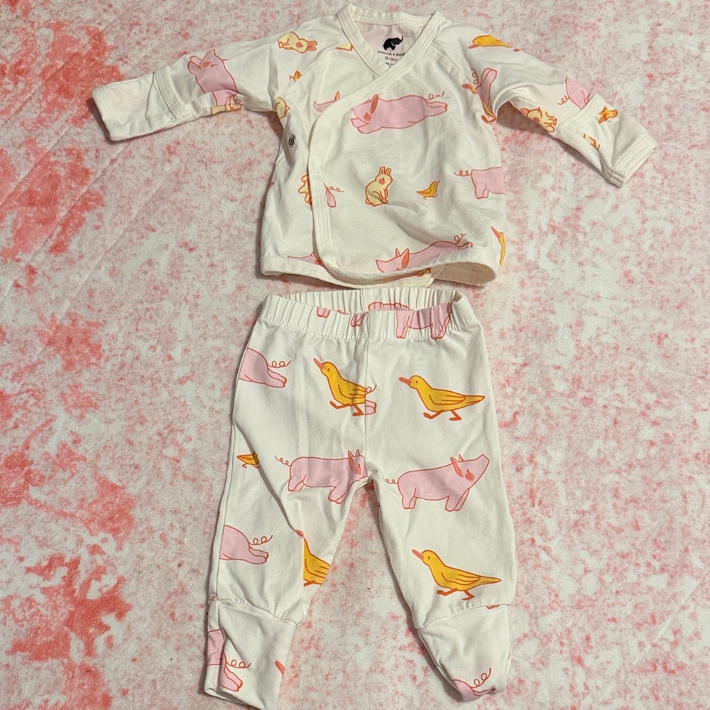 Monica and Andy Animal Print Set